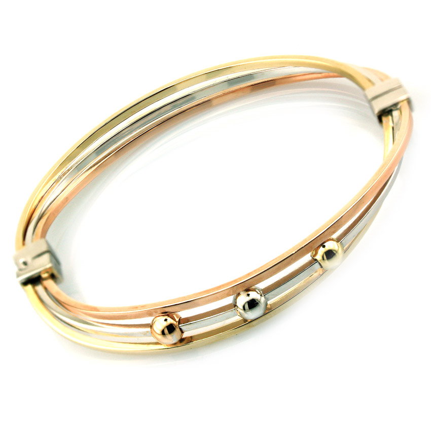 Altın Modern Toplu Kelepçe Bilezik (14 Ayar) Modelleri ve