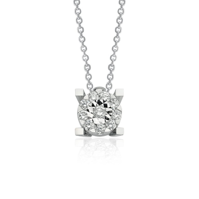 0,12 ct. Coronet Pırlanta Kolye