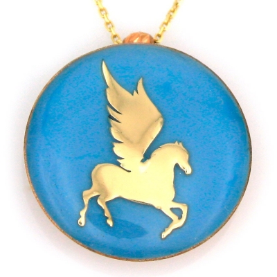 Altın Pegasus Kolye (14 Ayar)