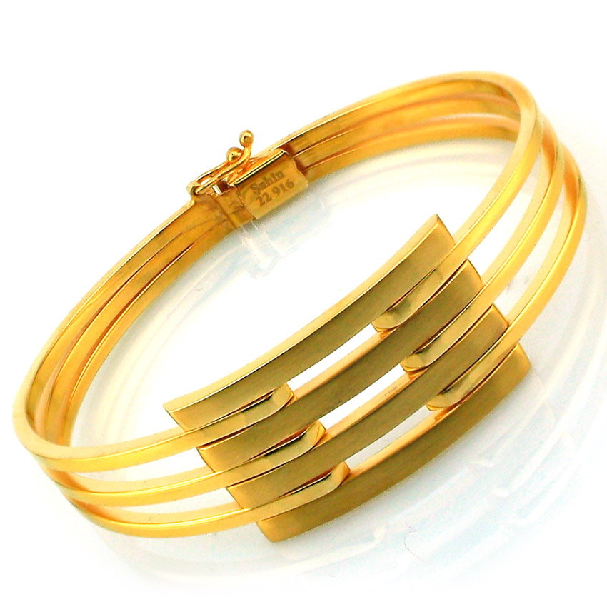 Kalın Kaburga Altın Kelepçe Bilezik (22 Ayar) Modelleri ve Fiyatları